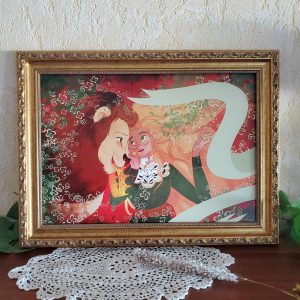 Affiche the queen A4