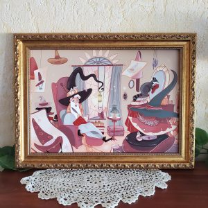 Affiche chapelier magique