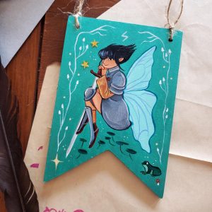 Peinture Fée chevalière