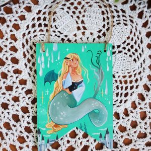 Peinture Mélusine la féé