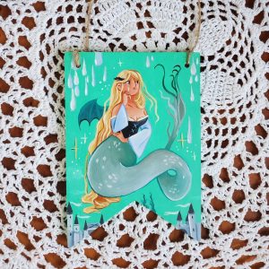 Peinture Mélusine la féé