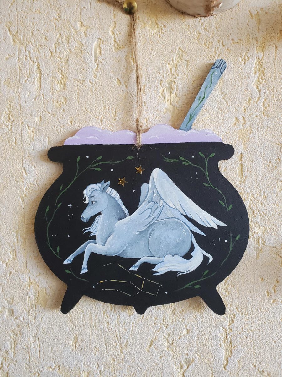 Peinture chaudron Pégase – Image 2